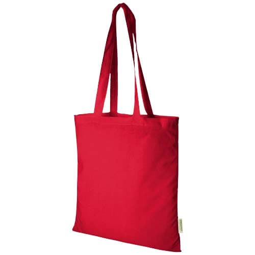 Odisha organiczna torba na zakupy z certyfikatem OCS o gramaturze 140 g/m², 7 l