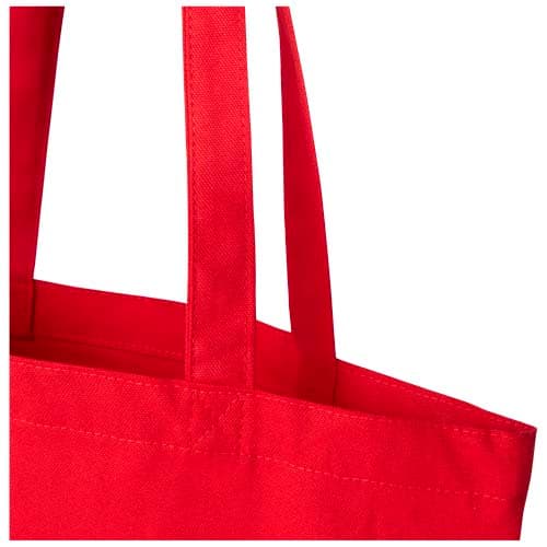 Odisha organiczna torba na zakupy z szerokim dnem z certyfikatem OCS o gramaturze 180 g/m², 11 l