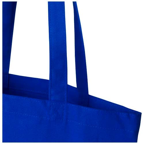 Odisha organiczna torba na zakupy z szerokim dnem z certyfikatem OCS o gramaturze 180 g/m², 11 l