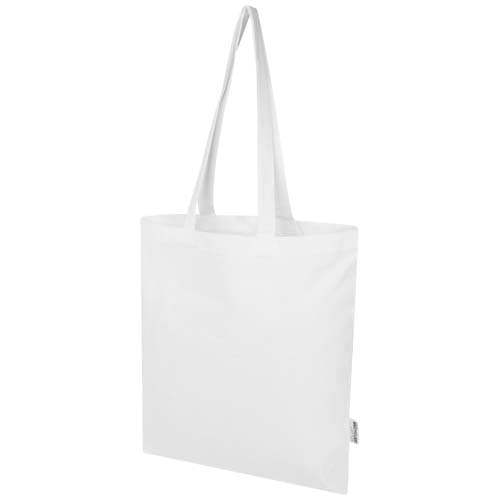 Peru Blend torba na zakupy z bawełny z recyklingu z certyfikatem GRS o gramaturze 180 g/m², 7 l
