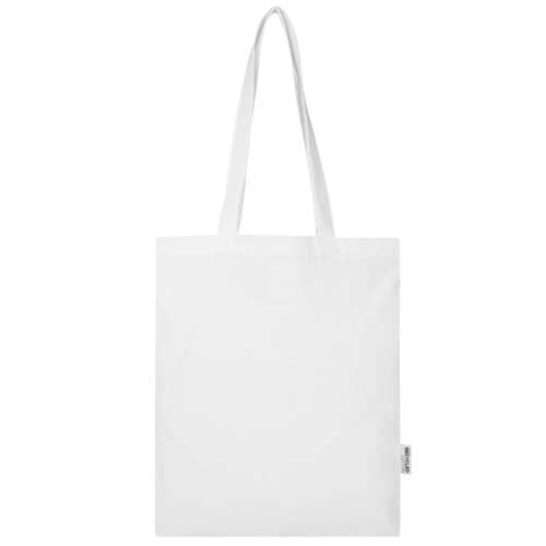 Peru Blend torba na zakupy z bawełny z recyklingu z certyfikatem GRS o gramaturze 180 g/m², 7 l