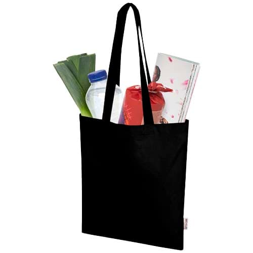 Peru Blend torba na zakupy z bawełny z recyklingu z certyfikatem GRS o gramaturze 180 g/m², 7 l