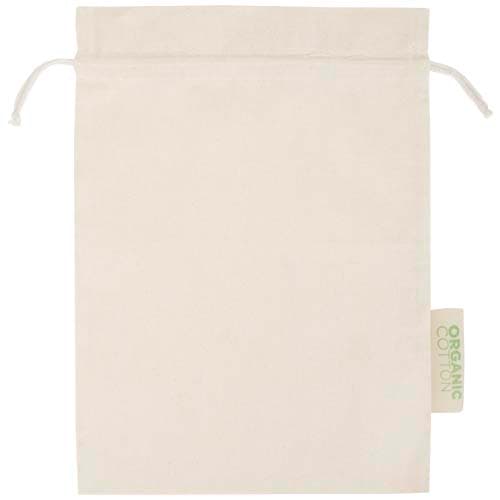 Odisha organiczna torba prezentowa z certyfikatem OCS o gramaturze 140 g/m² — 42 x 30 cm