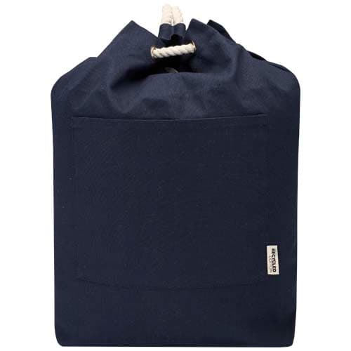 Torba żeglarska typu duffel Florida o pojemności 15 l, wykonana z recyklingowanej tkaniny z recyklingu z certyfikatem GRS o g
