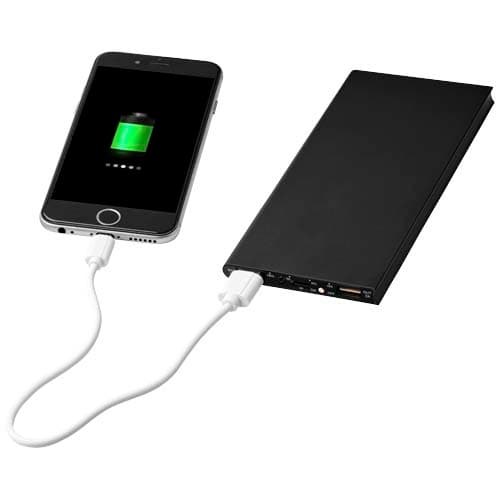 Aluminiowy powerbank Plate 8000 mAh