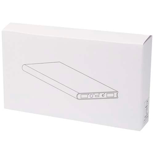 Aluminiowy powerbank Plate 8000 mAh