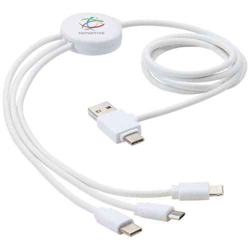 Pure kabel do ładowania 5-w-1 z dodatkiem antybakteryjnym