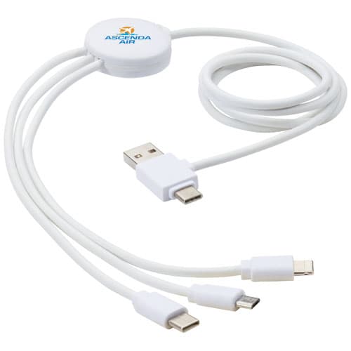 Pure kabel do ładowania 5-w-1 z dodatkiem antybakteryjnym