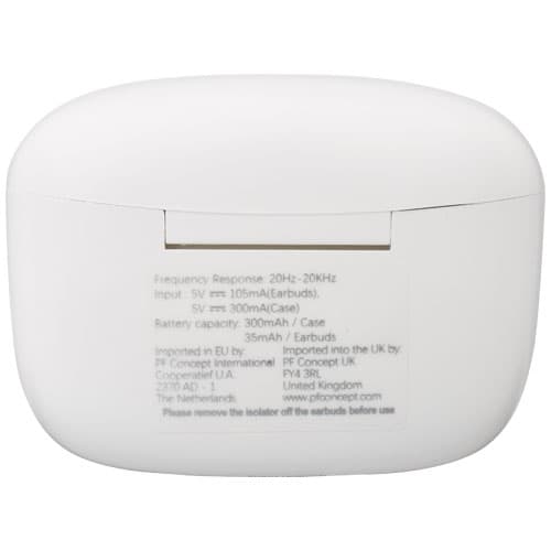 Essos 2.0 automatycznie parujące się bezprzewodowe słuchawki douszne z technologią True Wireless i futerałem
