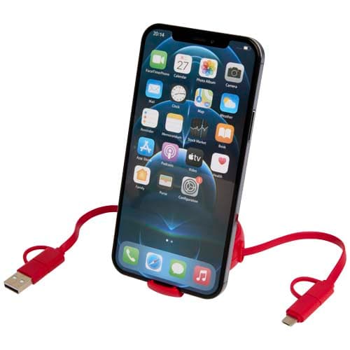 Alasia zwijany kabel do synchronizacji danych i szybkiego ładowania 5 w 1 45 W o długości 100 cm z tworzyw sztucznych i alumi