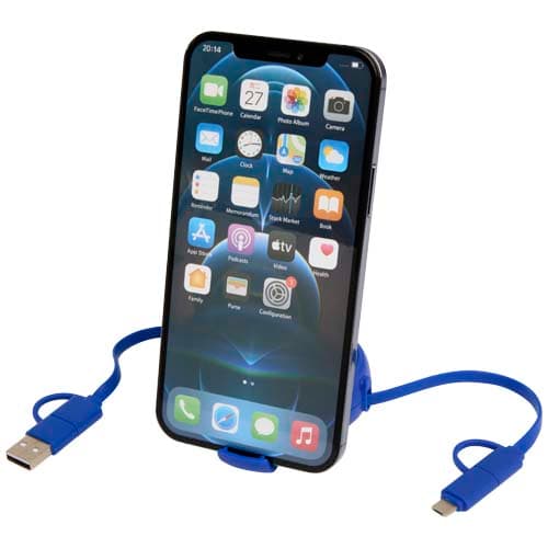 Alasia zwijany kabel do synchronizacji danych i szybkiego ładowania 5 w 1 45 W o długości 100 cm z tworzyw sztucznych i alumi