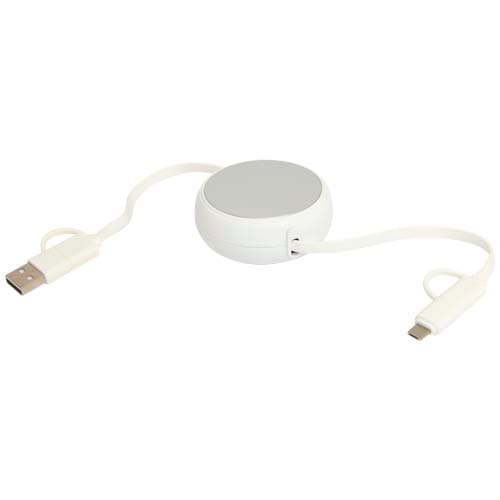 Alasia zwijany kabel do synchronizacji danych i szybkiego ładowania 5 w 1 45 W o długości 100 cm z tworzyw sztucznych i alumi
