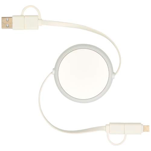 Alasia zwijany kabel do synchronizacji danych i szybkiego ładowania 5 w 1 45 W o długości 100 cm z tworzyw sztucznych i alumi