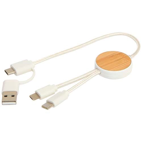 Chechia kabel do synchronizacji danych i szybkiego ładowania 5 w 1 27 W o długości 30 cm z tworzyw sztucznych pochodzących z