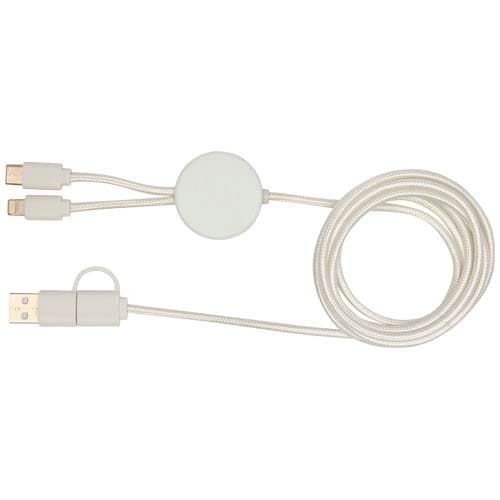 Chechia kabel do synchronizacji danych i szybkiego ładowania 5 w 1 27 W o długości 150 cm z tworzyw sztucznych pochodzących z