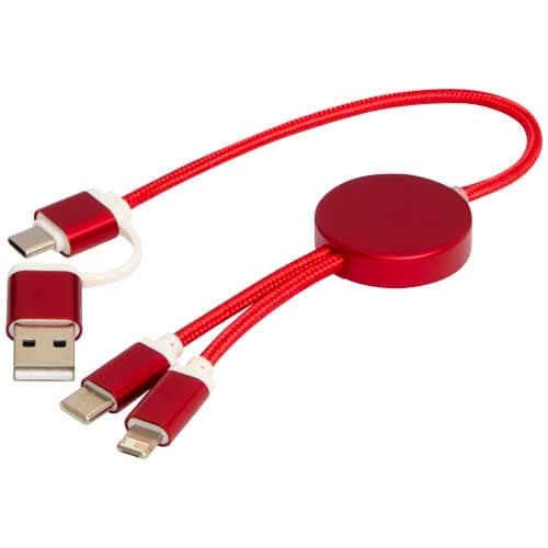 Alasia kabel do synchronizacji danych i szybkiego ładowania 5 w 1 27 W o długości 30 cm z tworzyw sztucznych i aluminium poch