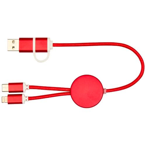 Alasia kabel do synchronizacji danych i szybkiego ładowania 5 w 1 27 W o długości 30 cm z tworzyw sztucznych i aluminium poch