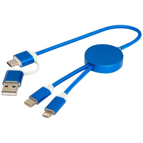 Alasia kabel do synchronizacji danych i szybkiego ładowania 5 w 1 27 W o długości 30 cm z tworzyw sztucznych i aluminium poch