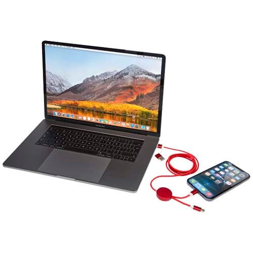 Alasia kabel do synchronizacji danych i szybkiego ładowania 5 w 1 27 W o długości 150 cm z tworzyw sztucznych i aluminium poc