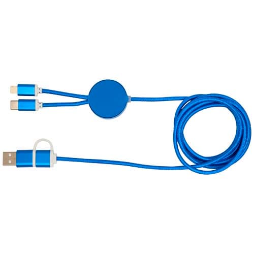 Alasia kabel do synchronizacji danych i szybkiego ładowania 5 w 1 27 W o długości 150 cm z tworzyw sztucznych i aluminium poc