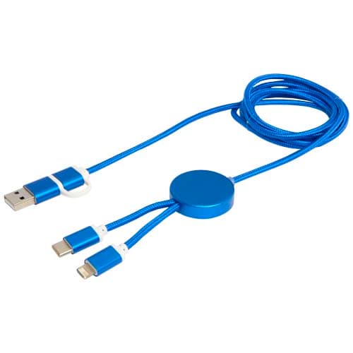 Alasia kabel do synchronizacji danych i szybkiego ładowania 5 w 1 27 W o długości 150 cm z tworzyw sztucznych i aluminium poc
