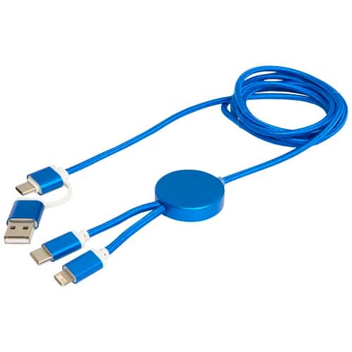 Alasia kabel do synchronizacji danych i szybkiego ładowania 5 w 1 27 W o długości 150 cm z tworzyw sztucznych i aluminium poc