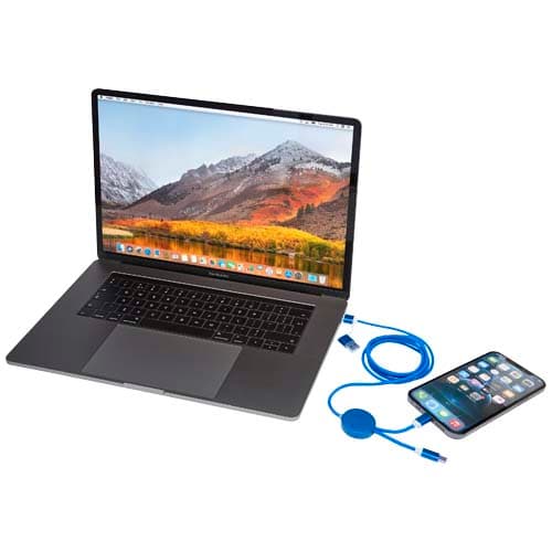 Alasia kabel do synchronizacji danych i szybkiego ładowania 5 w 1 27 W o długości 150 cm z tworzyw sztucznych i aluminium poc
