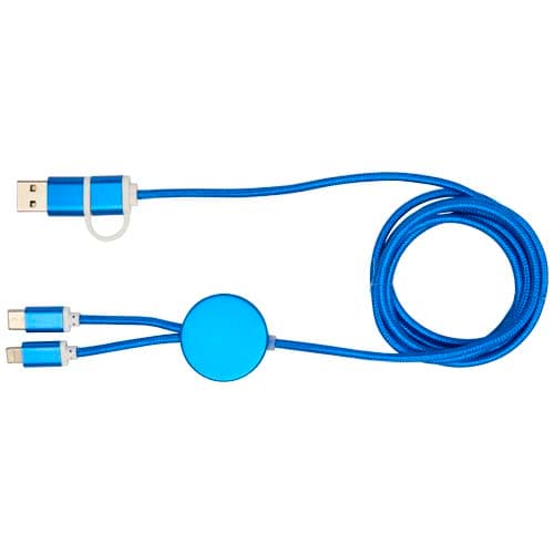 Alasia kabel do synchronizacji danych i szybkiego ładowania 5 w 1 27 W o długości 150 cm z tworzyw sztucznych i aluminium poc