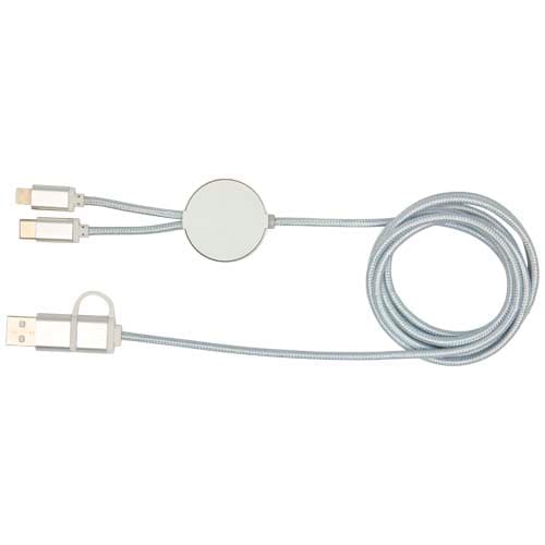 Alasia kabel do synchronizacji danych i szybkiego ładowania 5 w 1 27 W o długości 150 cm z tworzyw sztucznych i aluminium poc