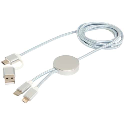 Alasia kabel do synchronizacji danych i szybkiego ładowania 5 w 1 27 W o długości 150 cm z tworzyw sztucznych i aluminium poc