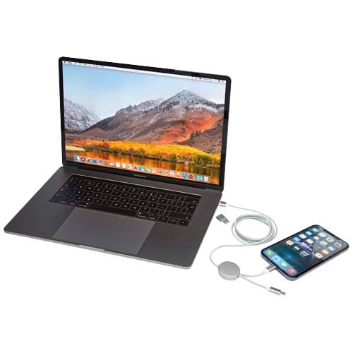 Alasia kabel do synchronizacji danych i szybkiego ładowania 5 w 1 27 W o długości 150 cm z tworzyw sztucznych i aluminium poc