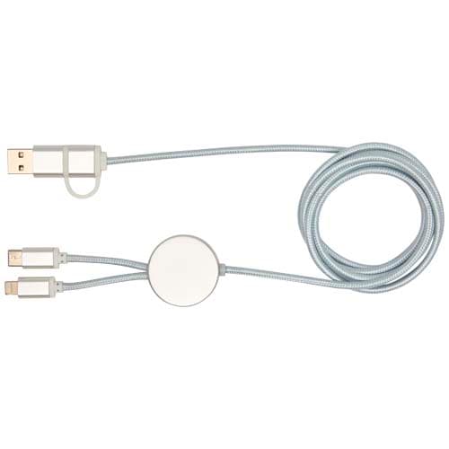 Alasia kabel do synchronizacji danych i szybkiego ładowania 5 w 1 27 W o długości 150 cm z tworzyw sztucznych i aluminium poc