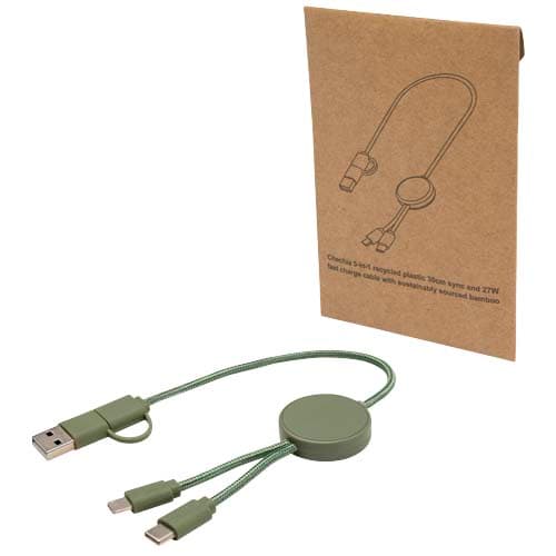 Citala kabel do synchronizacji danych i szybkiego ładowania 5 w 1 27 W o długości 30 cm z tworzyw sztucznych pochodzących z r