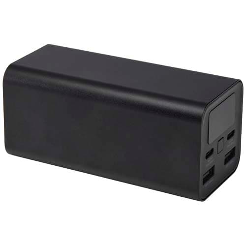 Acamar powerbank do laptopa o pojemności 20 000 mAh i mocy 70 W z aluminium z recyklingu
