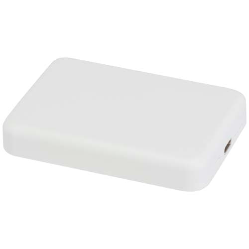 Acrab magnetyczny bezprzewodowy powerbank o pojemności 5000 mAh i mocy 15 W z technologią PD 20 W — wykonany z tworzyw sztycz