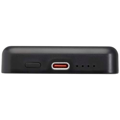 Acrab magnetyczny bezprzewodowy powerbank o pojemności 5000 mAh i mocy 15 W z technologią PD 20 W — wykonany z tworzyw sztycz