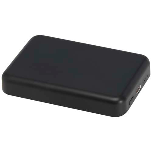 Acrab magnetyczny bezprzewodowy powerbank o pojemności 5000 mAh i mocy 15 W z technologią PD 20 W — wykonany z tworzyw sztycz