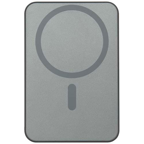 Powerbank Avis 10 000 mAh z recyklingowanego aluminium, z wbudowanym magnesem