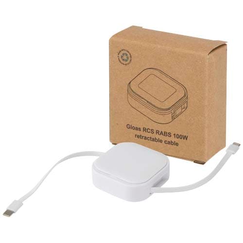 Gloas kabel 5-w-1 z recyklingu do synchronizacji danych z funkcją szybkiego ładowania 100 W i zestawem narzędzi do smartfonów