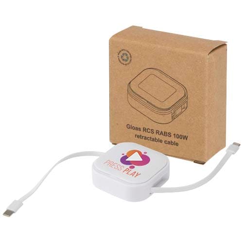 Gloas kabel 5-w-1 z recyklingu do synchronizacji danych z funkcją szybkiego ładowania 100 W i zestawem narzędzi do smartfonów