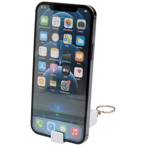 Aggia podstawka pod telefon z recyklingowanego tworzywa sztucznego z sensoryczną zabawką antystresową