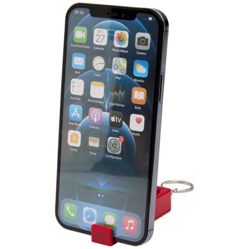 Aggia podstawka pod telefon z recyklingowanego tworzywa sztucznego z sensoryczną zabawką antystresową