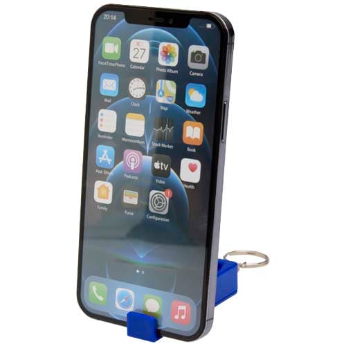 Aggia podstawka pod telefon z recyklingowanego tworzywa sztucznego z sensoryczną zabawką antystresową