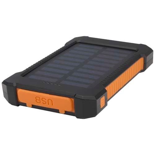 Altair wytrzymały powerbank o pojemności 5000 mAh i mocy 10 W, wykonany z tworzyw sztucznych pochodzących z recyklingu, z wbu