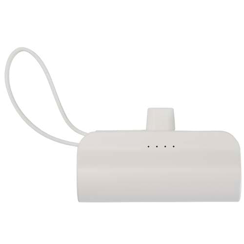 Alnair powerbank o pojemności 5000 mAh i mocy 10 W, wykonany z tworzyw sztucznych pochodzących z recyklingu, z wbudowaną pods