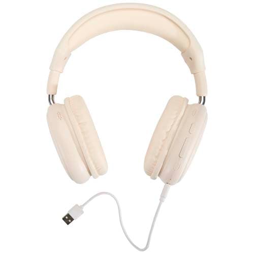 Alzir bezprzewodowy zestaw słuchawkowy Bluetooth® wokółuszny z tworzyw sztucznych pochodzących z recyklingu
