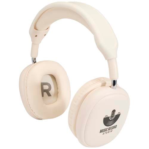 Alzir bezprzewodowy zestaw słuchawkowy Bluetooth® wokółuszny z tworzyw sztucznych pochodzących z recyklingu