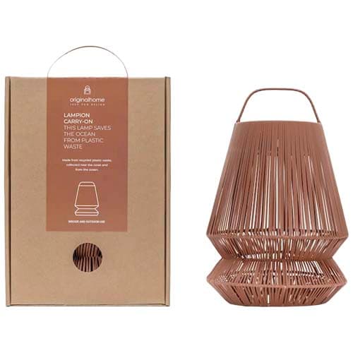 Originalhome Lampion przenośny abażur z recyklingu