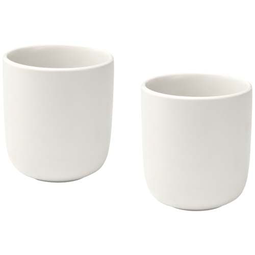 Male kubki ceramiczne o pojemności 200 ml - zestaw 2 sztuk