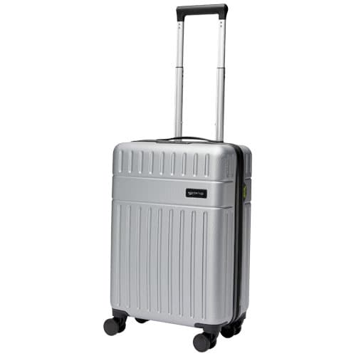 Rover twarda walizka na kółkach z tworzyw sztucznych pochodzących z recyklingu z certyfikatem GRS o wysokości 51 cm i pojemno